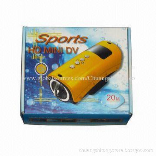 RD32 Mini DV Camcorder with 720p, SD Card, 20M Waterproof, 8 IR LED Lights